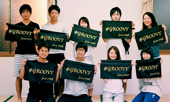 大学サークルのプレゼントに制作したオリジナルクロスタオル